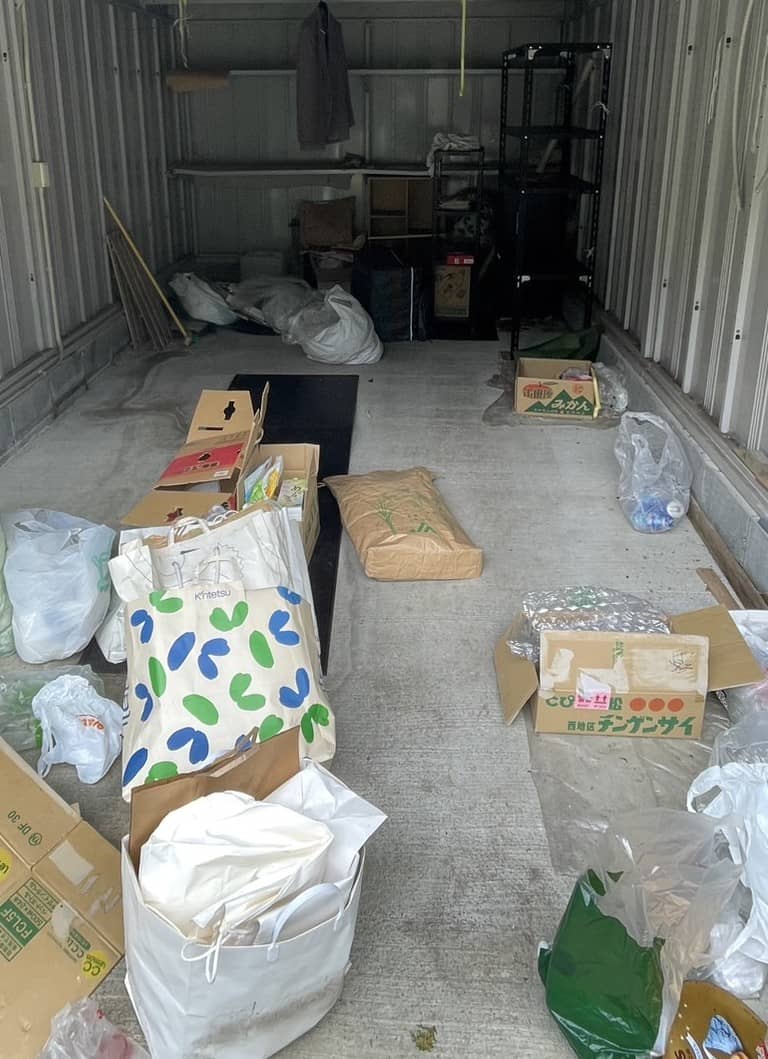 調布市での物置整理