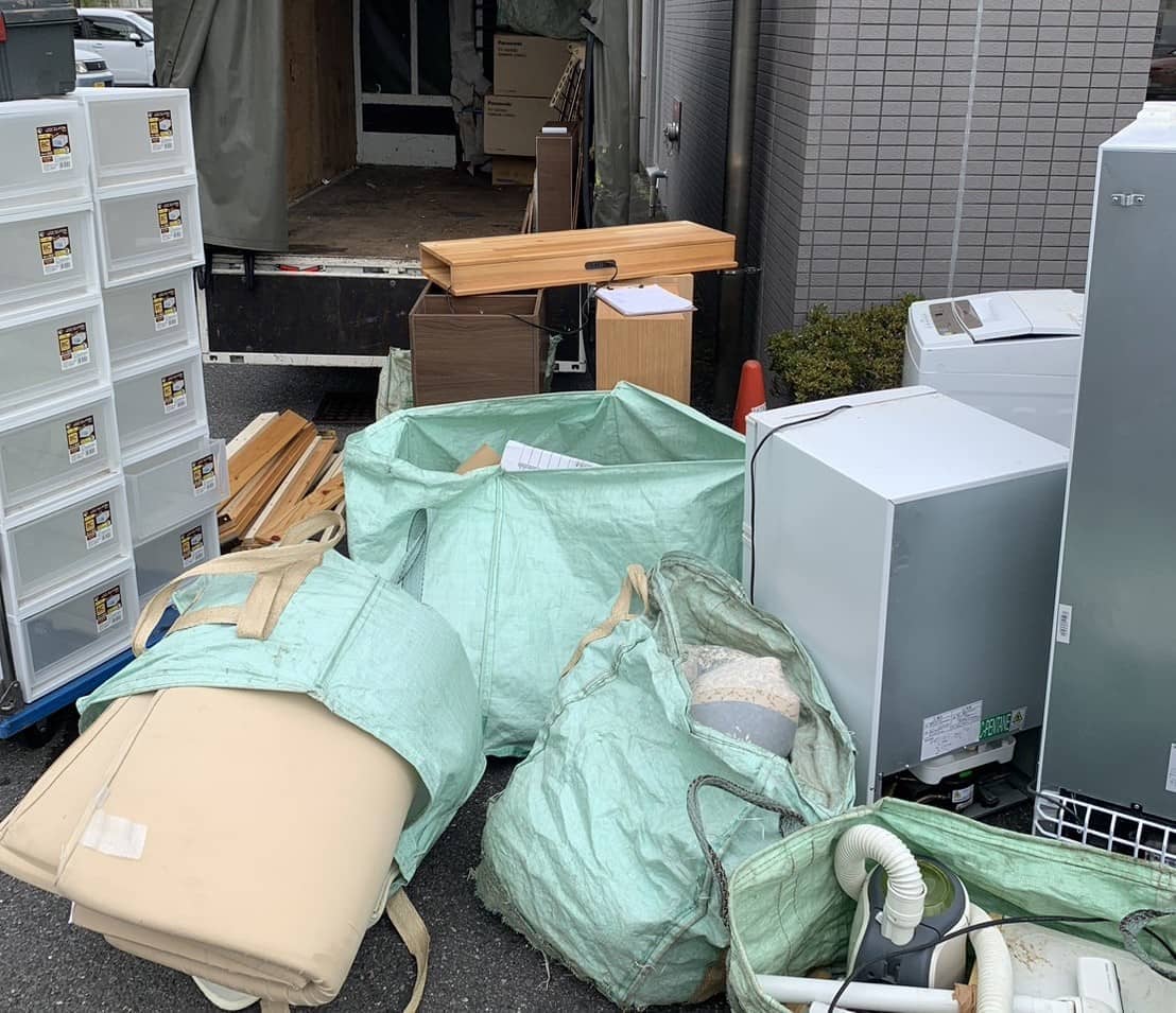 中央区での家電回収