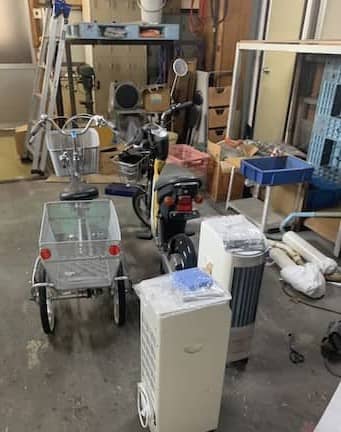 稲城市での物置片付け