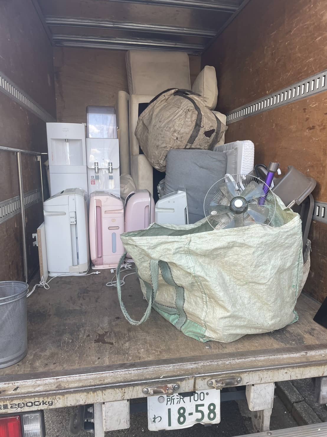 小金井市での不用品回収