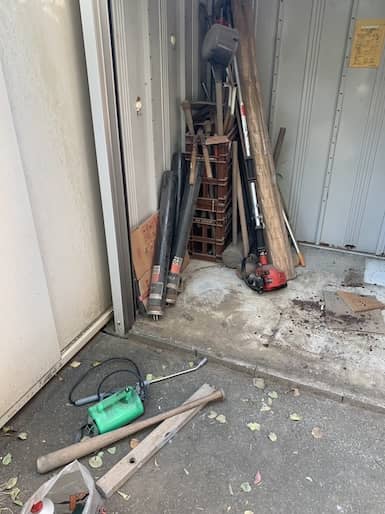 国立市の物置片付け