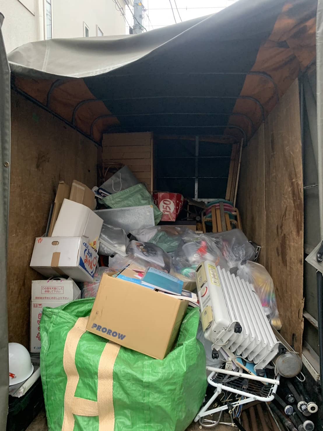 目黒区での物置整理