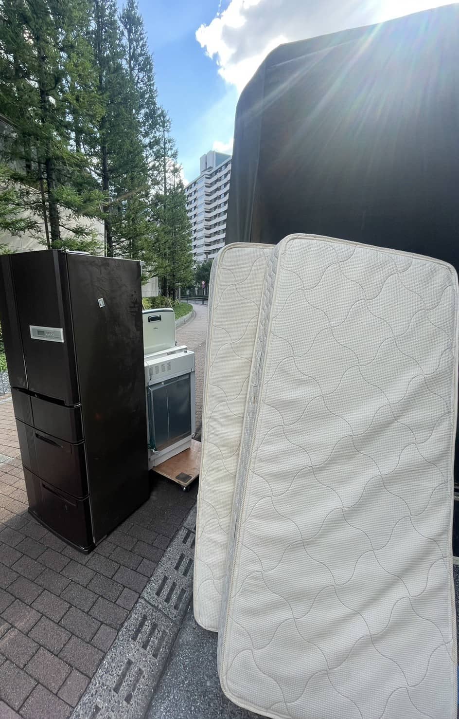 港区での家電回収